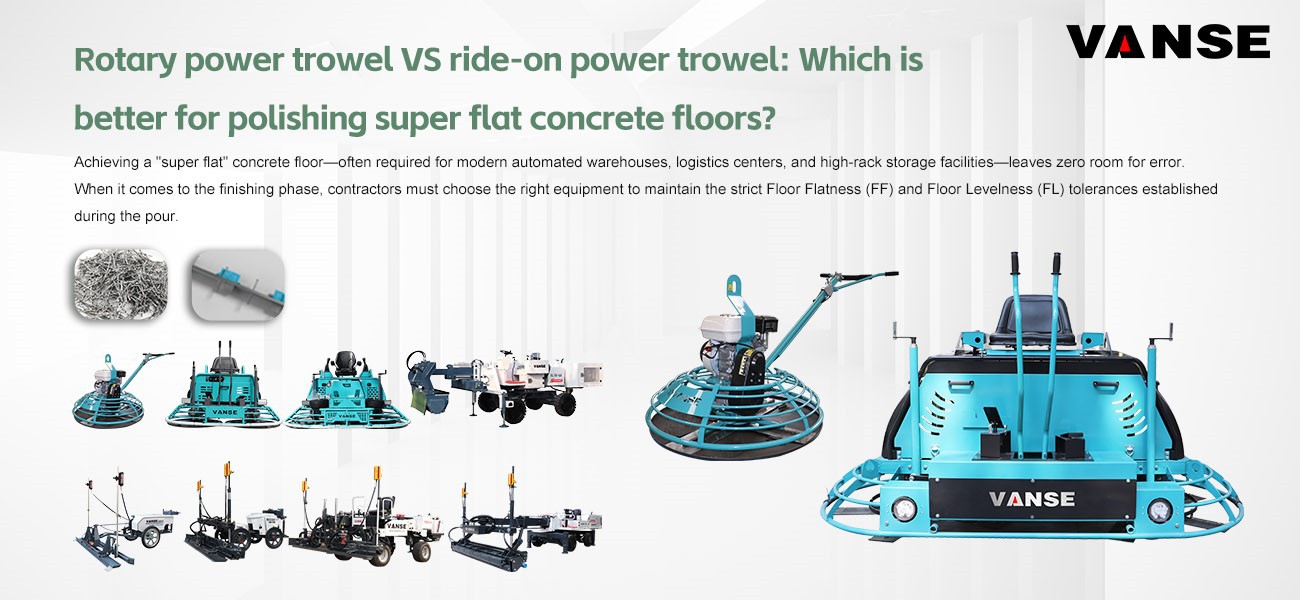Rotary power trowel vs ride-on power trowel Which is better for polishing super flat concrete floors 2 Rotary power trowel vs ride-on power trowel Which is better for polishing super flat concrete floors 2