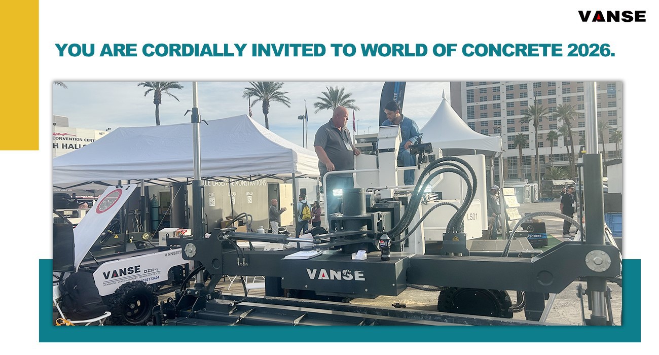 Live Coverage | Day 2 of the 2026 World of Concrete (WOC): Vanse Machinery's Booth is Packed with Visitors, Showcasing its Intelligent Manufacturing Strength in Las Vegas Live Coverage | Day 2 of the 2026 World of Concrete (WOC): Vanse Machinery's Booth is Packed with Visitors, Showcasing its Intelligent Manufacturing Strength in Las Vegas