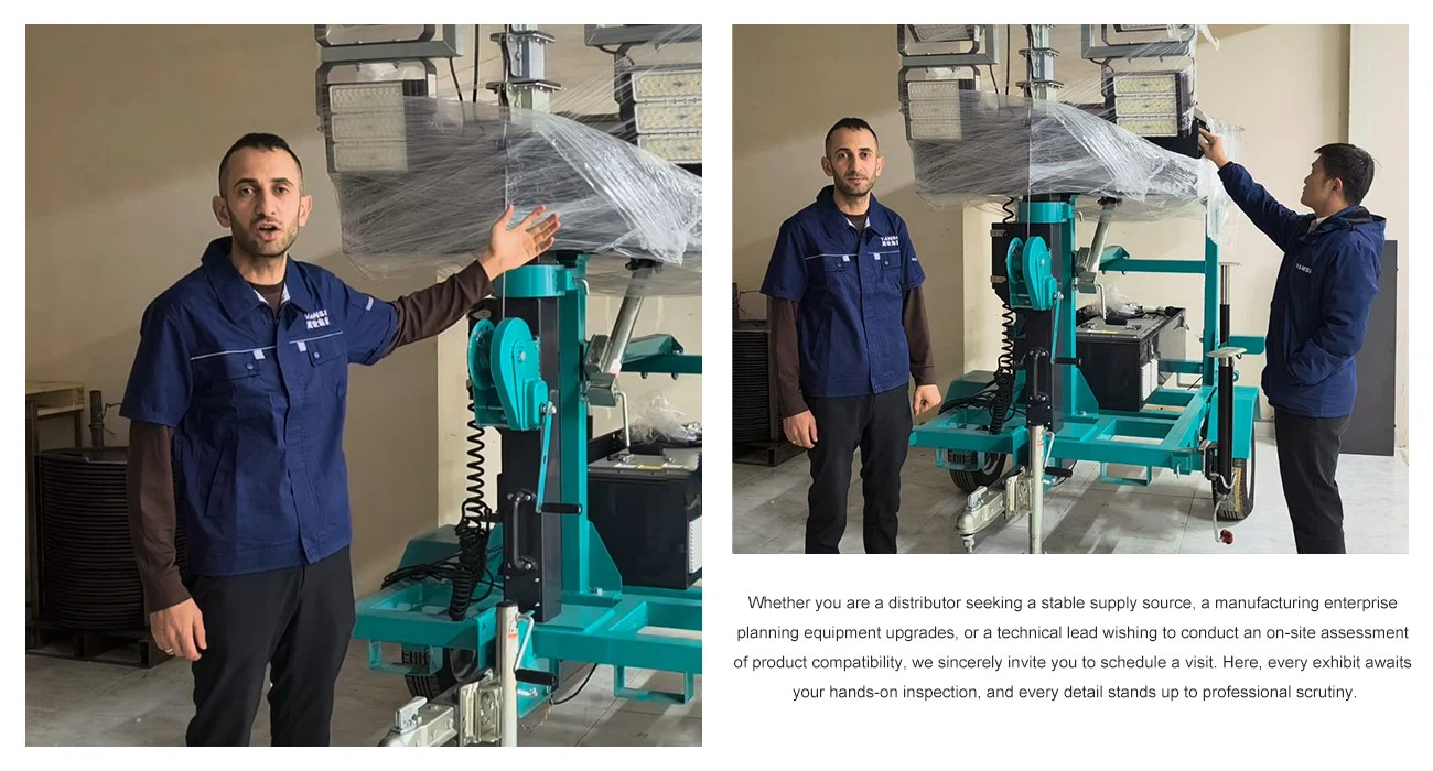 WSY-160T Solar Lithium Battery Light Tower WSY-160T Solar Lithium Battery Light Tower