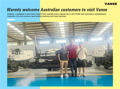 Australian Friends Visited Shandong Vanse Machinery Technology Co., Ltd.