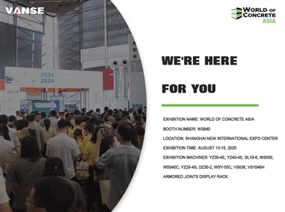 At The WORLD OF CONCRETE ASIA Exhibition in Shanghai