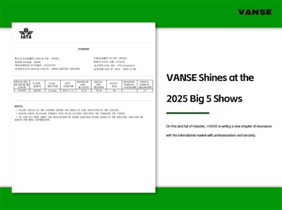Shandong Vanse Machinery Made Its Appearance At The 2025 Dubai Five Major Ind...