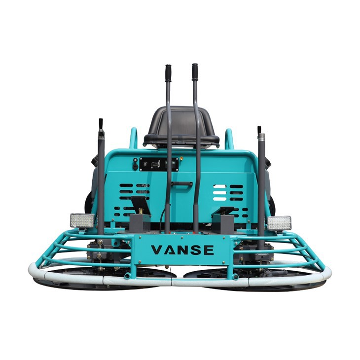 VS836 Safe And Reliable Easy Operation 36 Inch Ride On Double Disc Blades Concrete Leveling Power Trowel