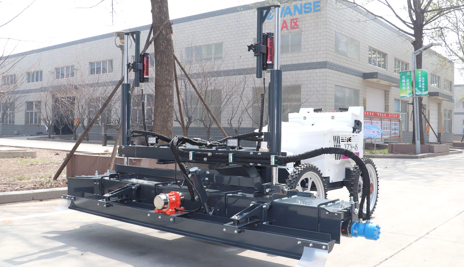 automatic laser concrete leveling machine