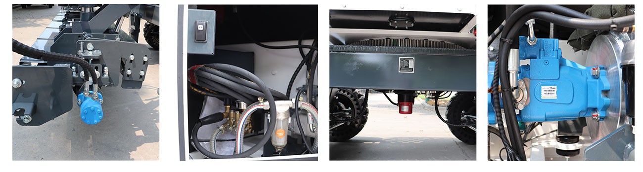 concrete laser floor leveling machine