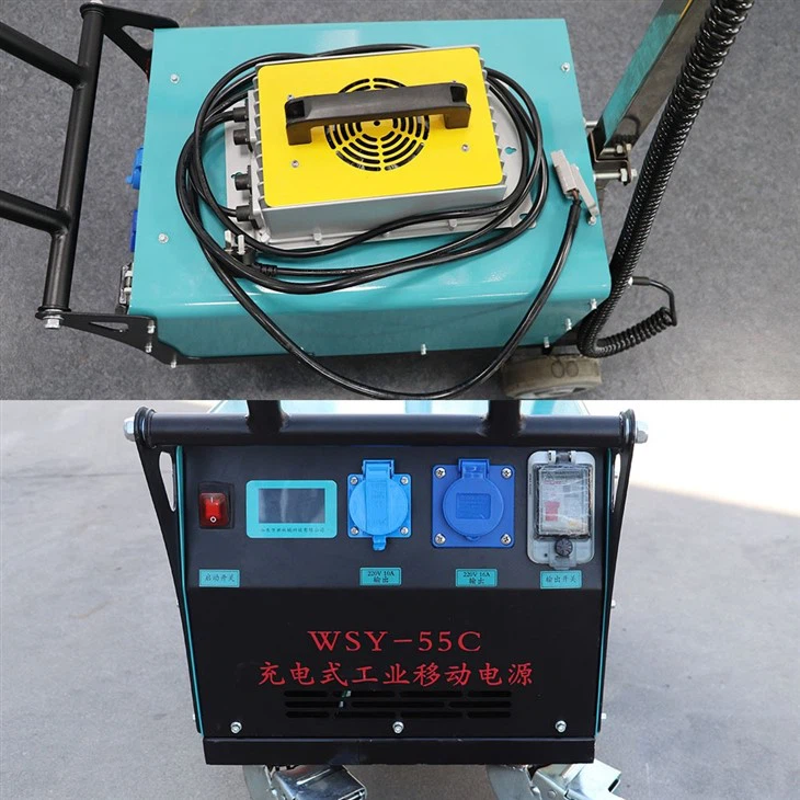 rechargeable cob led work light tower