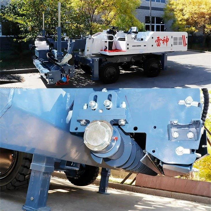 VANSE YZ30-4E Automated Laser Self Leveling Rotary Telescopic Boom Arm Concrete Laser Screed