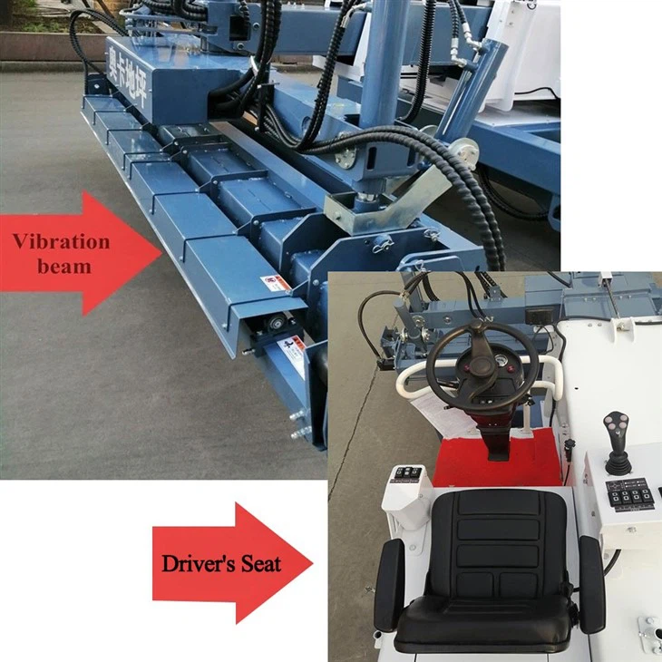 VANSE YZ30-4E Automated Laser Self Leveling Rotary Telescopic Boom Arm Concrete Laser Screed