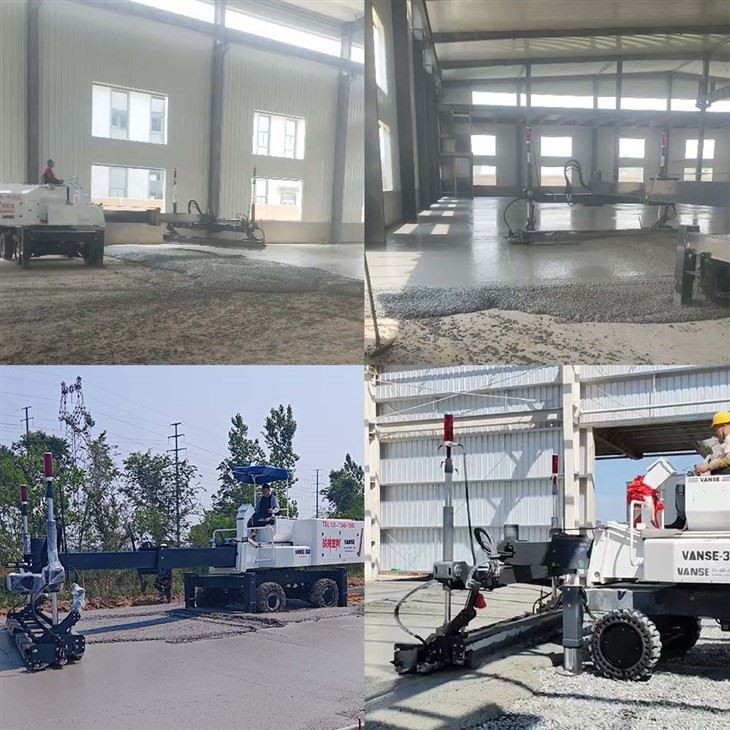 concrete laser leveling floors machine