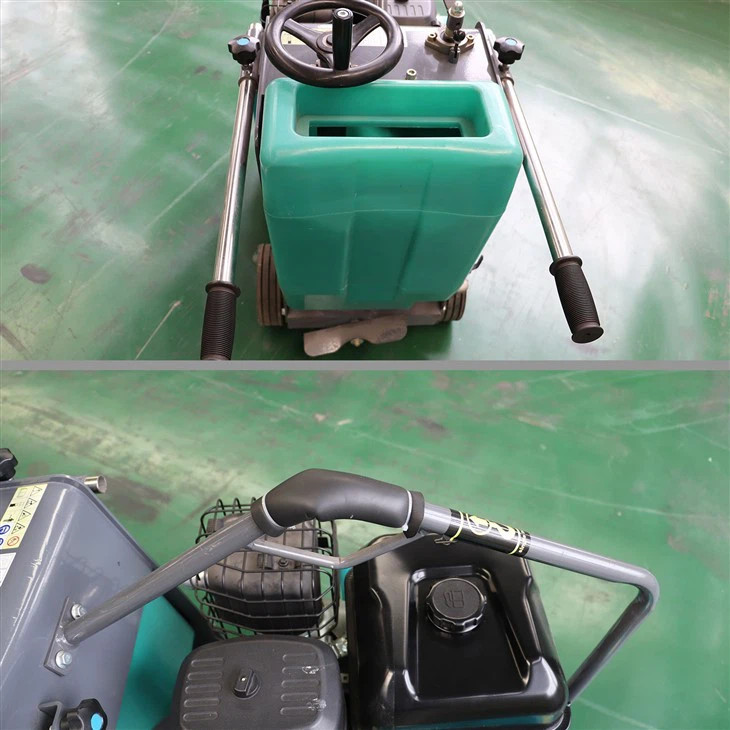 Electrical Lightweight Concrete Cutter Concrete Block Cutting Machine With Loncin G200F Engine For Sale