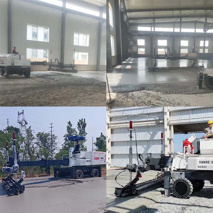 concrete laser leveling floors machine