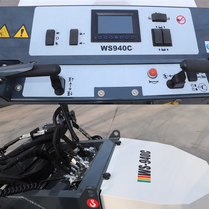 concrete leveling vibrator floor leveling machine