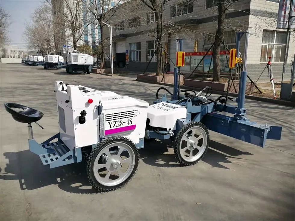 Laser leveling machine - four construction advantages 5 YZ28-4S 01